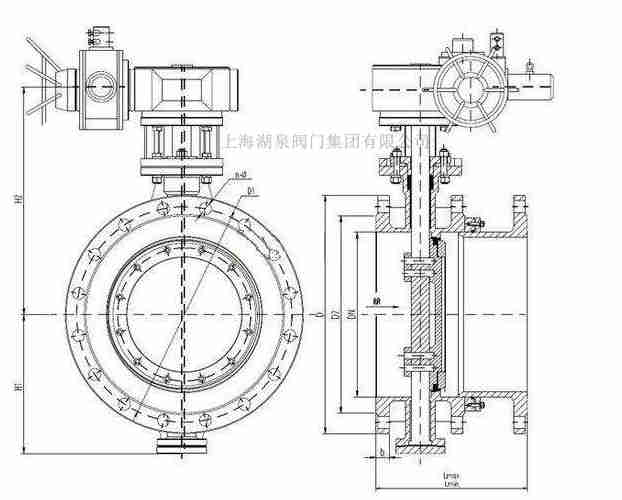 dn125電動伸縮蝶閥價格